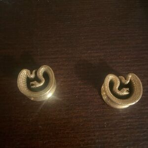 Gold Snake Gauge Saddles